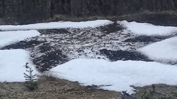 В горах Аргентины на снегу нашли два странных узора. Следы посадки НЛО?